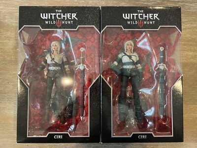 The Witcher 3 Wild Hunt ~ Ciri Elder Blood Action Figure Lot~ McFarlane Toys