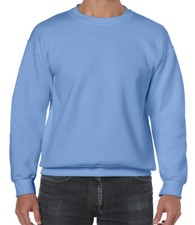Gildan Heavy Blend Crew Neck Men's Plain Sweatshirt Soft Jersey Jumper S - 5XL