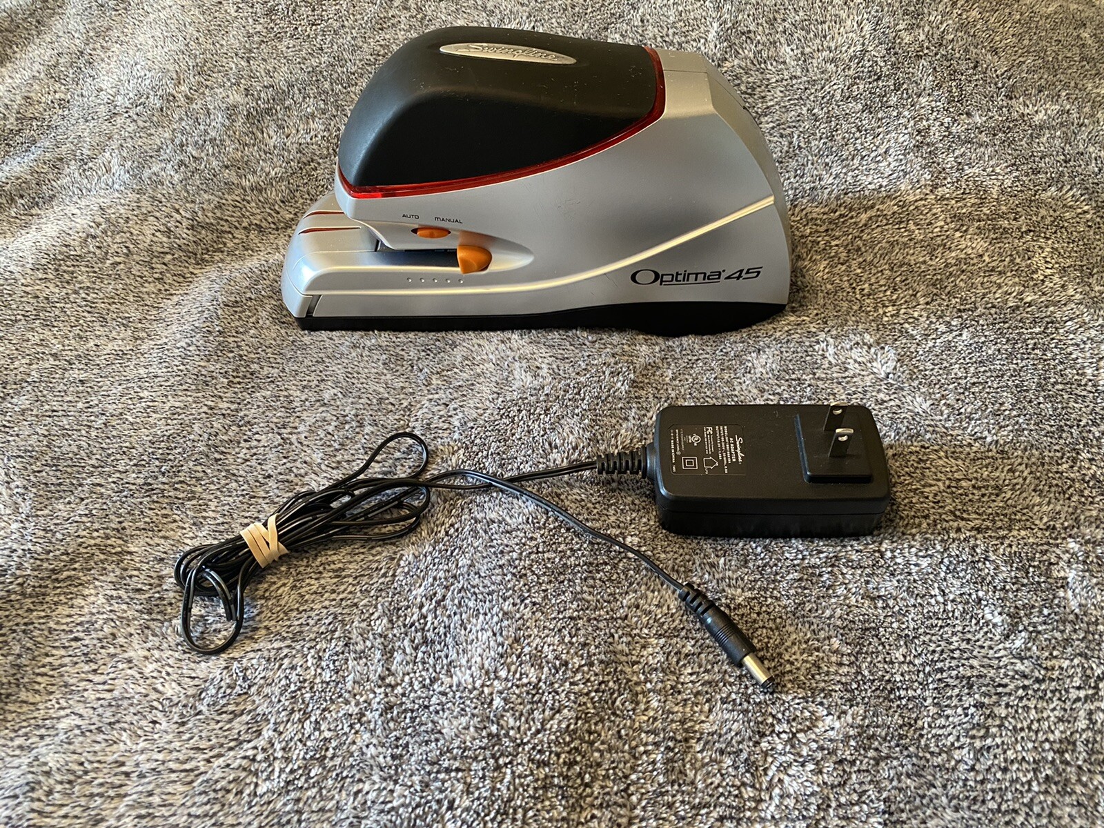 Swingline Optima 45 Electric Stapler 45 Sheet Capacity Silver 48209 eBay
