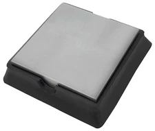 Combination Steel and Rubber Bench Block Reversible Jewelry Making Metal Forming