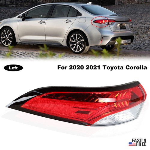 Lámpara de freno trasera trasera exterior lateral del conductor para Toyota Corolla 2020 2021 izquierdo - Imagen 12 de 12