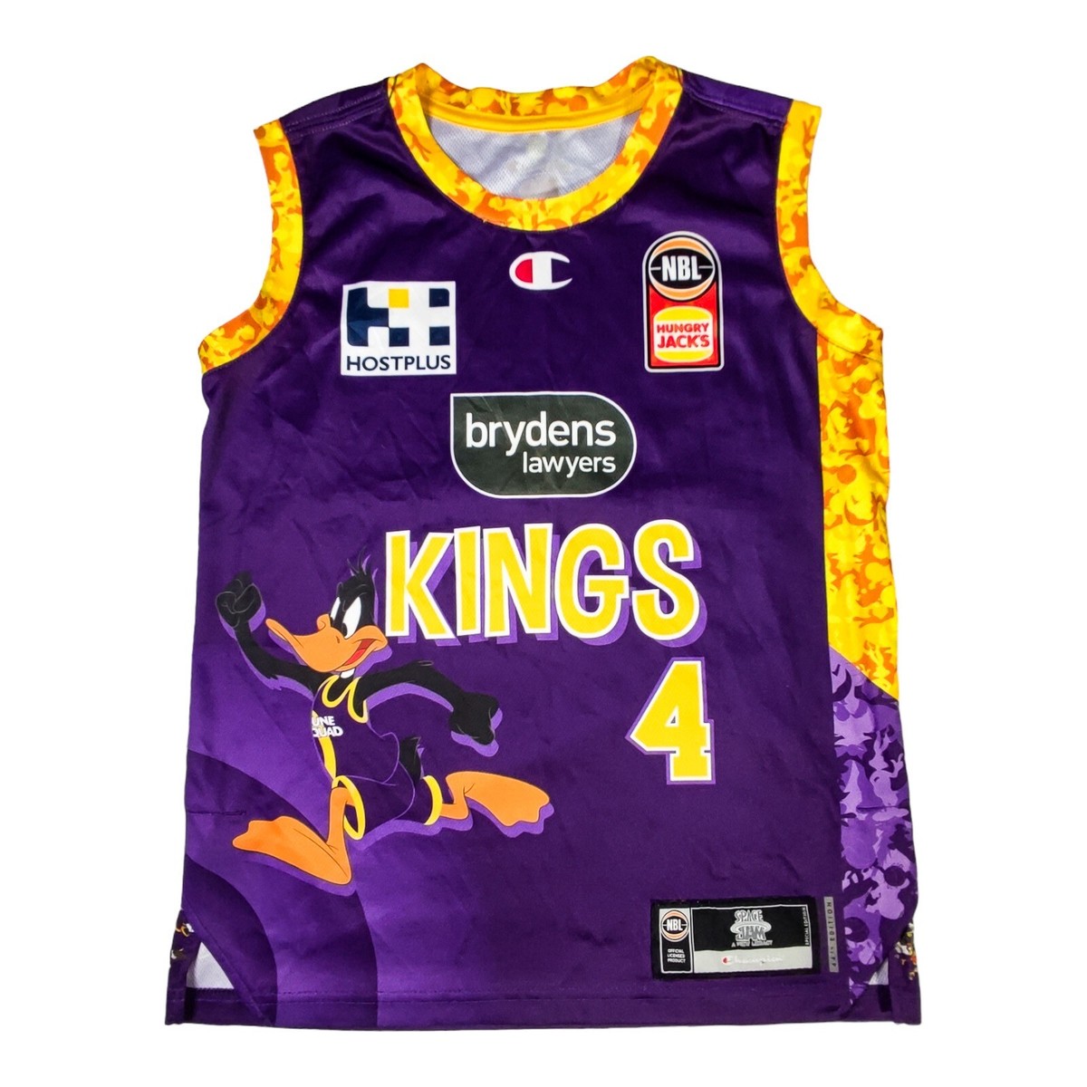 Sydney Kings Space Jam Special Edition Youth Jersey S #4