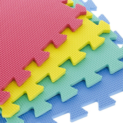 8 PCS Foam Floor Mats Padding for Exercise Gym All Use Interlocking EVA - Picture 4 of 6