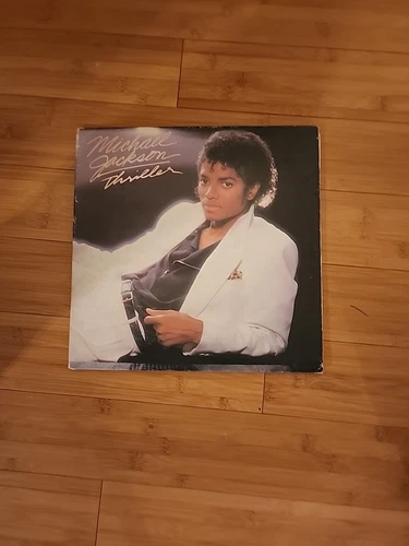 Michael Jackson "Thriller" Vinyl Record LP 1982 Epic Records Gatefold