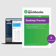 Intuit QuickBooks Desktop Premier 2021 Full US Version  Lifetime License