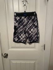 Lands End Boy Swim Trunk Size Large 10 Slim - 12 Slim EUC