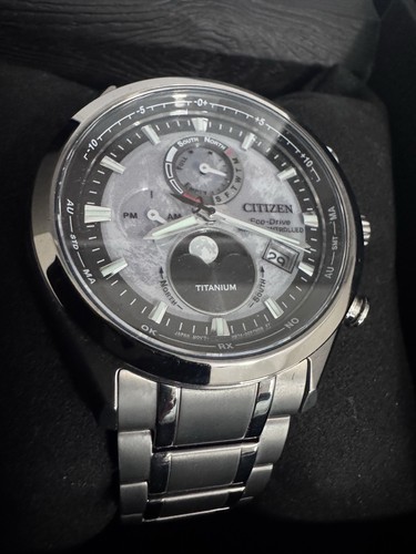 Citizen Eco-Drive Radio Controlled Titanium Men's Analog Quartz Watch