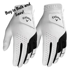 NEW Callaway Weather Spann All-weather Golf Glove 2-Pack - Size L Cadet LH