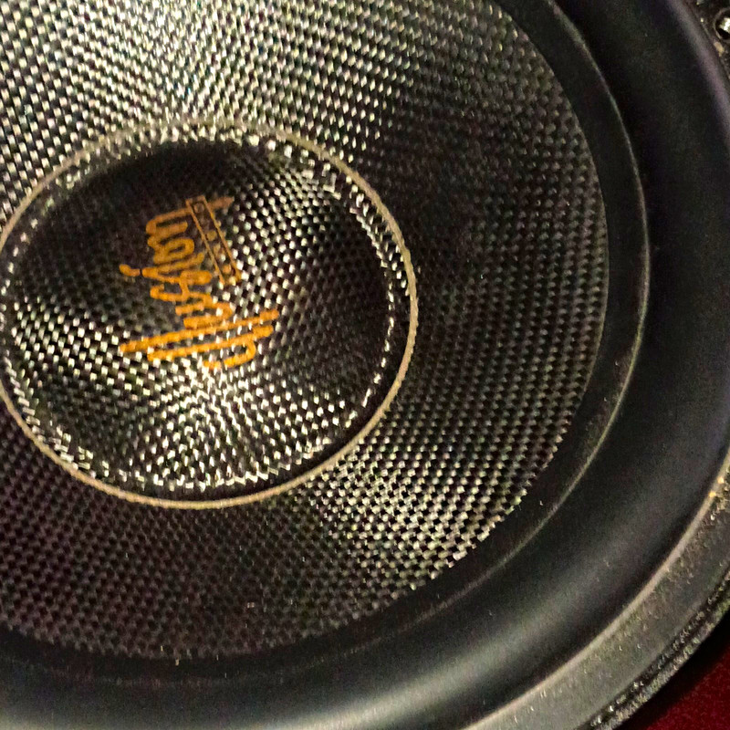 Illusion Audio Carbon C12 12in Slim Non-Enclosed Non-Powered Car Subwoofer