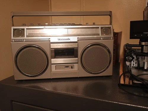 Vintage Panasonic RX-5030 AM/FM Radio Cassette Boombox- Tested, Works Well