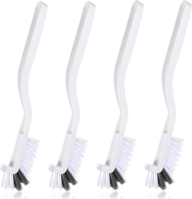 4PCS Right Angle Kitchen Scrub Brushes Small Crevice Cleaning Tools with Stiff B