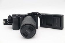 Sony A6000 24.3MP Mirrorless Digital Camera - Black w/ Sony 55-210 OSS SEL55210