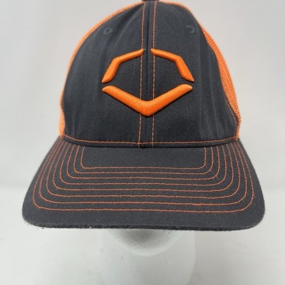 EvoShield  Trucker Flex Fit Mesh Baseball Cap Neon Orange / Gray