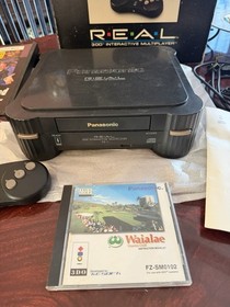 1993 PANASONIC FZ-1 R.E.A.L. 3DO GAMING CONSOLE W/ 2 CONTROLLERS TESTED WORKS