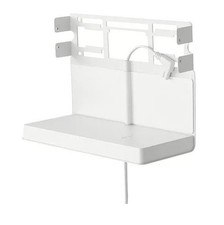 Ikea SYMFONISK Shelf w wireless charger, White 12x 9x 5" -Qi-certified NEW