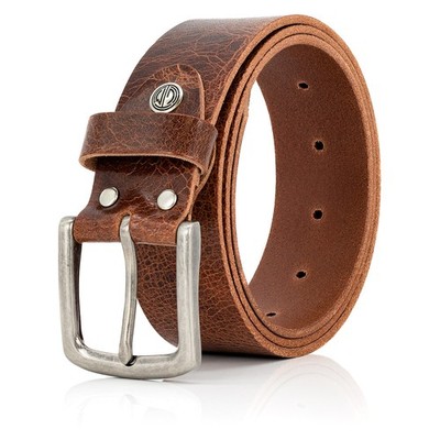 LINDENMANN Leder-Gürtel Herren 40 mm breit, Gürtel Herren Vollledergürtel aus Bü