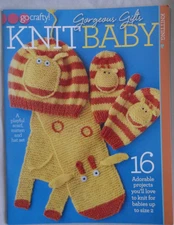 GORGEOUS GIFTS KNIT BABY 16 projects nb to size 2 pattern leaflet 2011