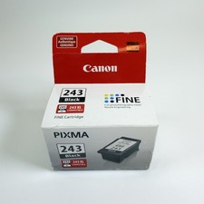 Canon PG-243 Black Ink Cartridge FINE Genuine OEM Made In Japan Open Box
