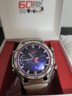 Casio Edifice x Honda F1 First Victory 60th Anniversary ECB-2300HR-1AER Watch