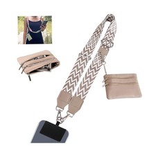 Clip and Go Strap for Phone with Wallet Crossbody, Adjustable iPhon... Fast Ship