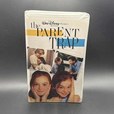 Disney's The Parent Trap 1998 Film VHS Dennis Quaid Lindsay Lohan