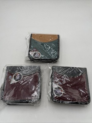 Lot Of 3 Sealed Hong Jie 40-capacity portable CD/DVD case