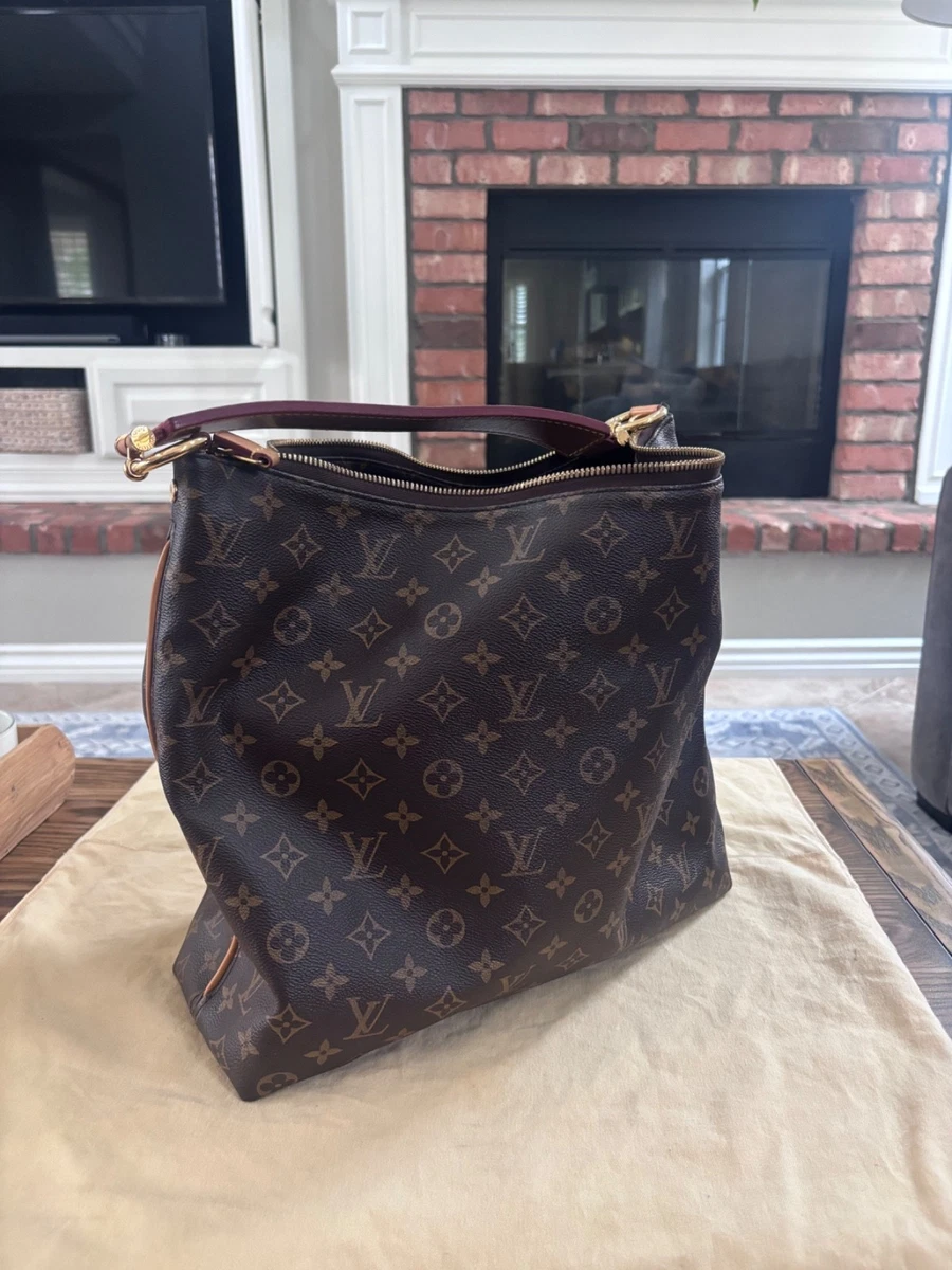 ルイヴィトン　ソミユ−ル Louis Vuitton Sully Zip Canvas Exterior Bags & Handbags for Women