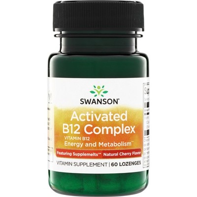 Swanson Supplemelts Activated B-12 2,000 Mcg 60 Lozenges