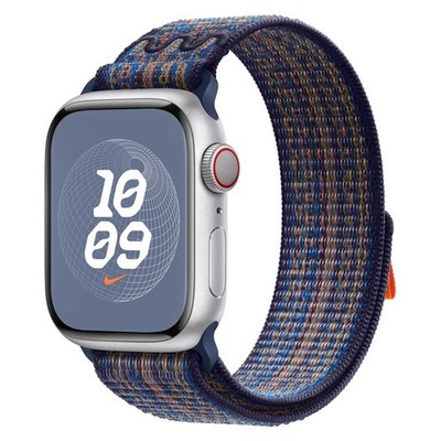 Nike Sport Loop Armband für Apple Watch | 38/40/41/42 mm - Game Royal & Orange