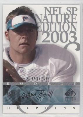 2003 SP Signature Edition Rookie 453/750 Lon Sheriff #108 y0i