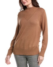 Jones New York Seam Button Sweater Women's