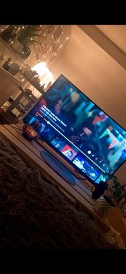 Flachbild LED Fernseher ca. 43 50 Zoll mit Standfuß   voll funktionsfähig 