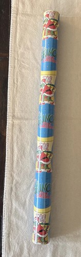 Vintage Dr.Seuss Grinch Who Stole Christmas Gift Wrapping Paper 50sq ft New 2000 - Picture 2 of 6