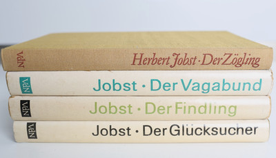 4x Herbert Jobst, Der Glückssucher, Der Vagabund, Der Findling, Der Zögling