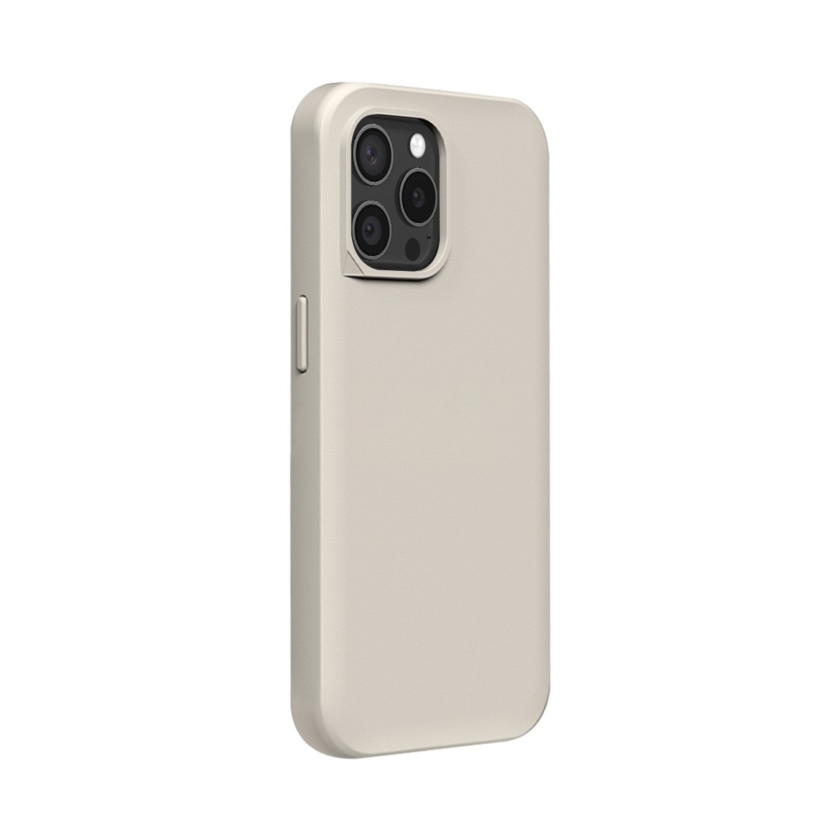 Coque iPhone 15 Pro Rhinoshield SolidX beige en polymère antichoc - 2