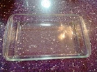 VTG PYREX #232 Clear 11 3/4" x 7 1/2" x 1 3/4" Baking Dish Ovenware Two Quart