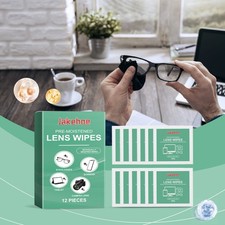 Individually Wrapped Lens Cleaning Wipes for Touch Screens Eyeglasses Camera