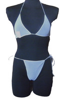 COTTELLI COLLECTION SET  --  GR. S BIS L  --  2 TEILE  --  TRANSPARENT  -- WEIß