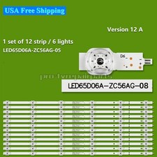 LED Backlight Strips For ONN 100012587 ELEMENT E4AA65R L65M5-EA 30365006013