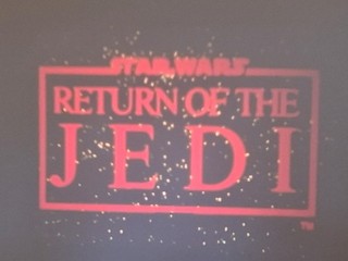 STAR WARS RETURN OF THE JEDI 1983 TRAILER SUPER 8 COLOUR SOUND 30FT CINE FILM