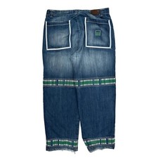 Francois Girbaud Cargo Jeans - 39W 24L Green Cotton