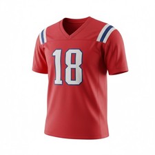 Number 18 Matthew Slater Signed Custom Jersey XL (CSC051749)