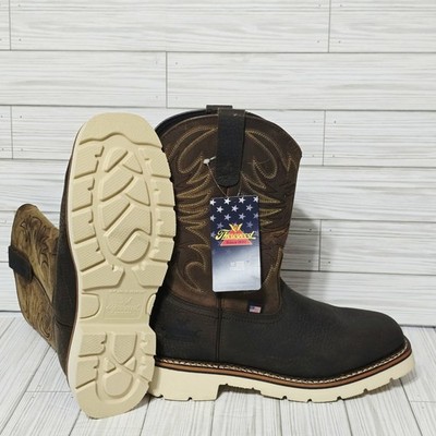 Thorogood American 9D Heritage  Square Toe Wellington Western Work Boot 814-4332