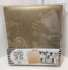 Me And My Big Ideas Happy Planner Create 365 Big Deluxe Cover Gold New in Box