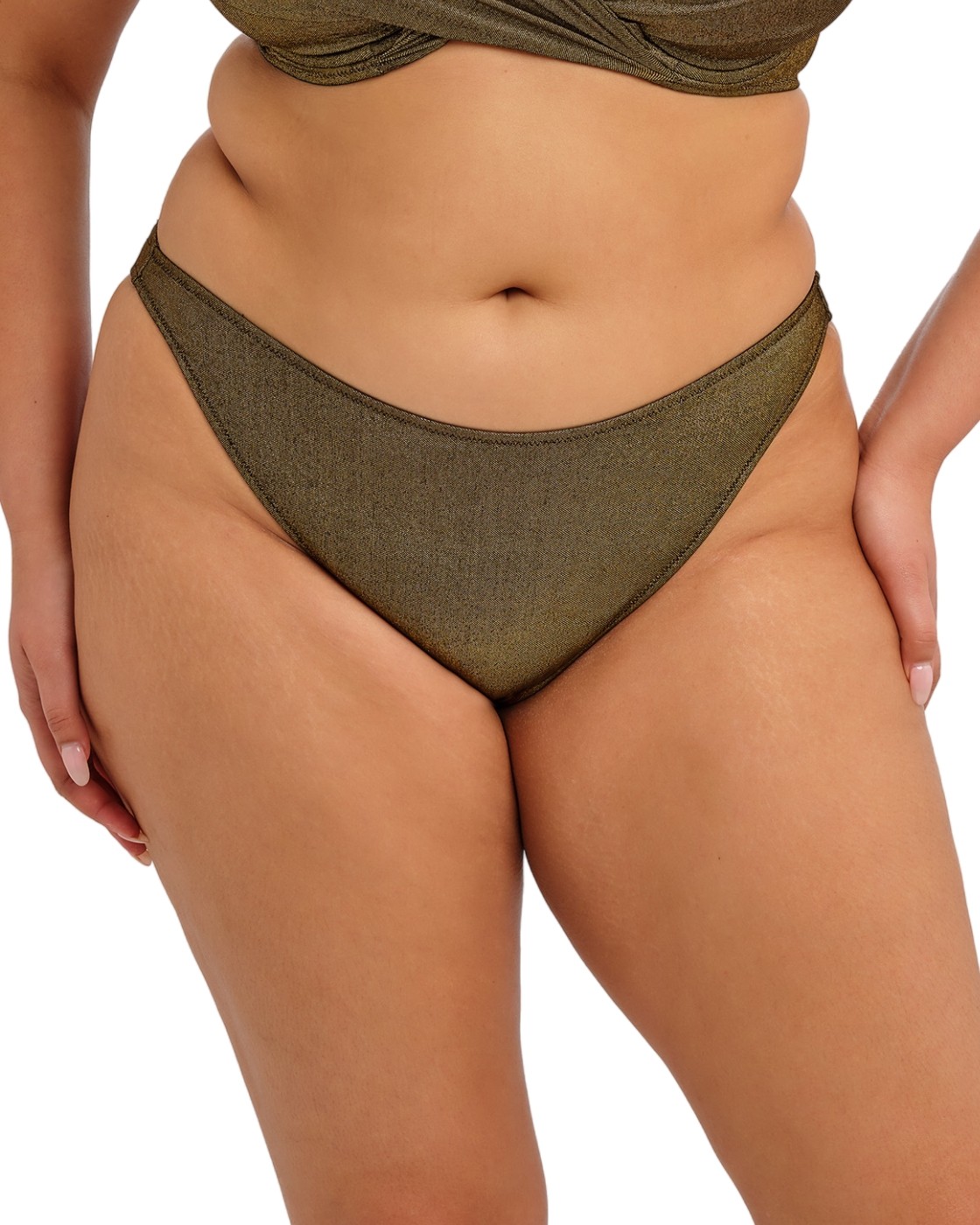 Elomi Sunset Shimmer Bikini Brief High Leg Womens Swimwear ES803285