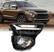 - Fit 2021 2022 2023 Chevy Traiblazer 21-23 LED DRL Headlights W/Halogen Turn Si