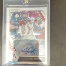 Panini Prizm Draft Picks 2021 Casey Opitz Autograph Arkansas #PDP200 Baseball