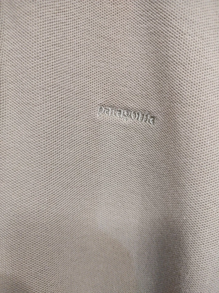 🔥 Camisa Polo Patagonia Algodón Orgánico Manga Corta (Hombre Xgrande) Verde Foto 3 de 4