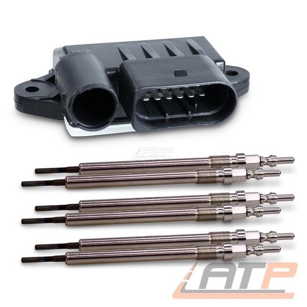 6X GlÜHkerze FÜR Mercedes C E-KLASSE W204 CLS C218 W212 X164 X166 W166 W221 W222-image