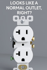 Cámara de seguridad Wi-Fi para interiores con carcasa tipo toma de corriente